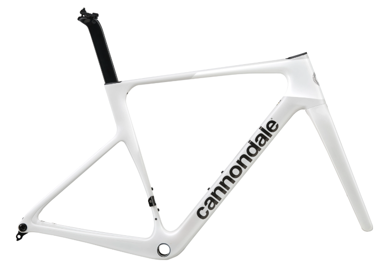 CANNONDALE SUPERSIX EVO WHITE FRM SET