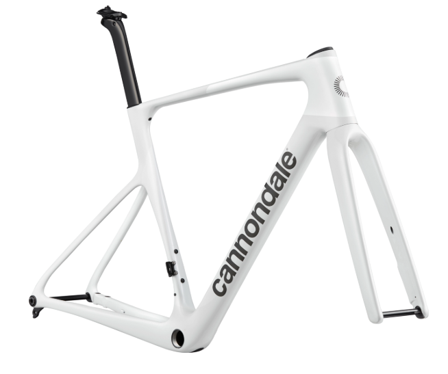 CANNONDALE SUPERSIX EVO WHITE FRM SET